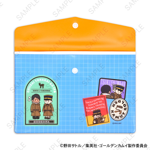 TVアニメ『ゴールデンカムイ』エンベロープケースB（杉元佐一・月島軍曹・鯉登少尉）