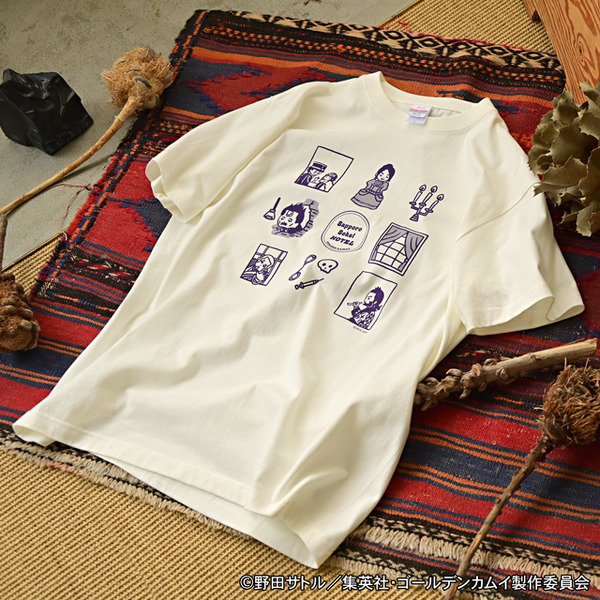 TVアニメ『ゴールデンカムイ』クルーネックTシャツB（札幌世界ホテル）