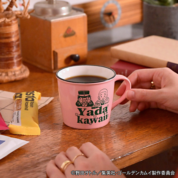 TVアニメ『ゴールデンカムイ』ホーロー風マグカップA（杉元佐一・白石由竹）