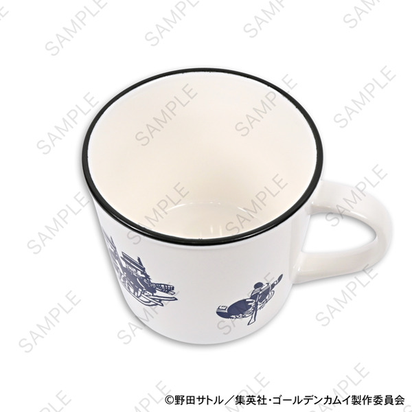 TVアニメ『ゴールデンカムイ』ホーロー風マグカップB（犬ぞり）