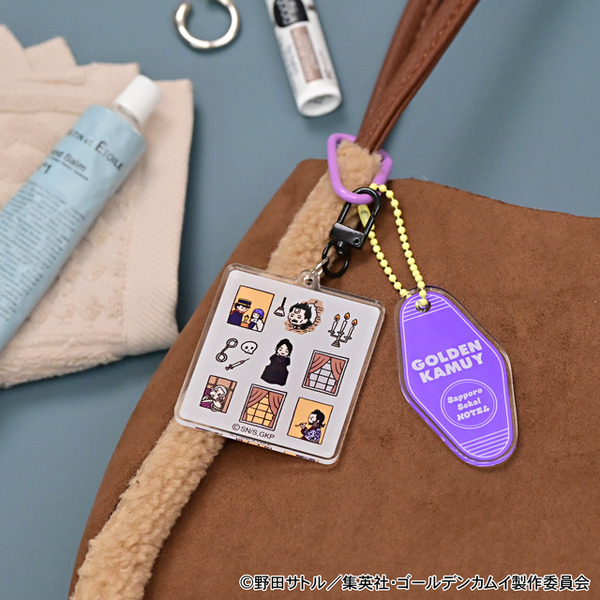 TVアニメ『ゴールデンカムイ』デタッチャブルアクリルキーホルダーB（札幌世界ホテル）