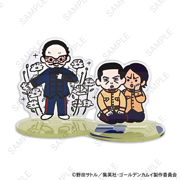 TVアニメ『ゴールデンカムイ』アクリルジオラマC（鶴見中尉・月島軍曹・鯉登少尉）