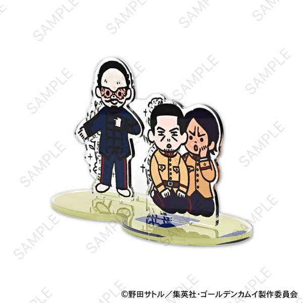 TVアニメ『ゴールデンカムイ』アクリルジオラマC（鶴見中尉・月島軍曹・鯉登少尉）