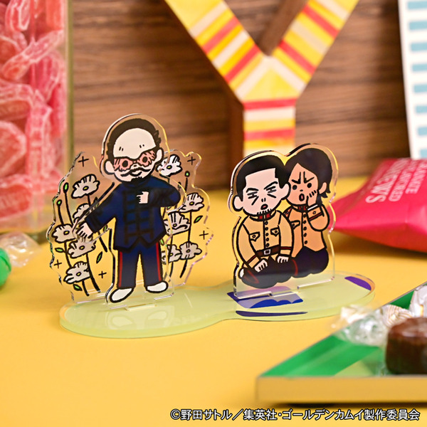 TVアニメ『ゴールデンカムイ』アクリルジオラマC（鶴見中尉・月島軍曹・鯉登少尉）