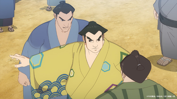 冬アニメ『火喰鳥 羽州ぼろ鳶組』第2話「土俵際の力士」先行場面カット