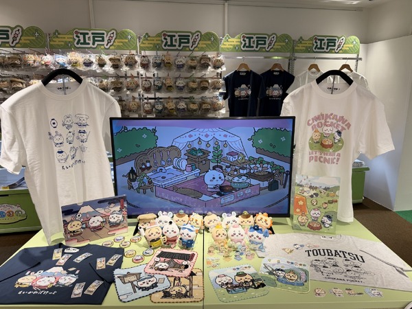 『ちいぽけ』初公式グッズ発売ポップアップイベント初日の様子