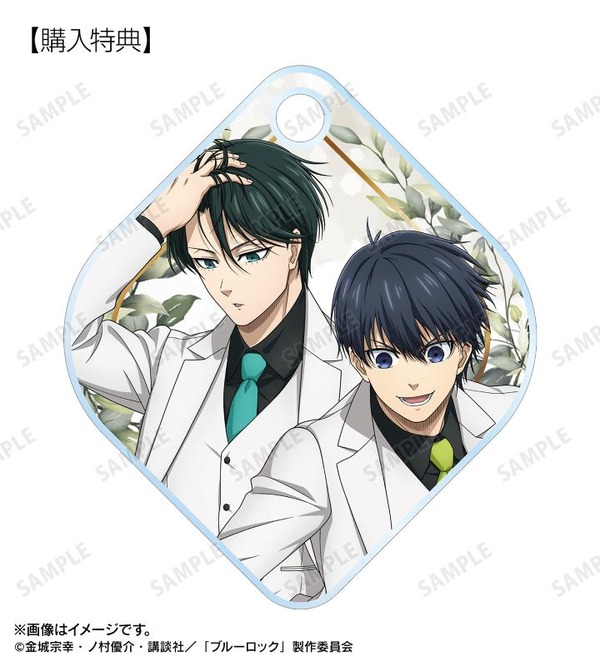 描き下ろし スーツモデルver. 第2弾 トレーディング目印ミニアクリルチャーム　予約購入特典