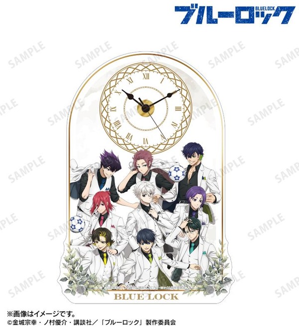 描き下ろし 集合 スーツモデルver. 第2弾 アクリルスタンド時計