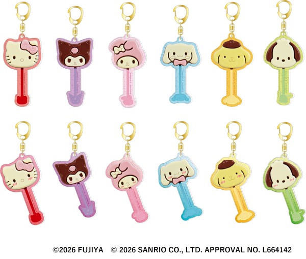 「サンリオキャラクターズ チョコレート トレーディングアクリルチャーム」＜全12種ランダム＞