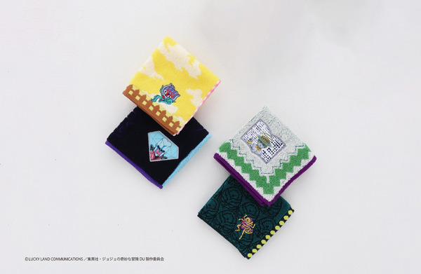 タオルハンカチ　4柄