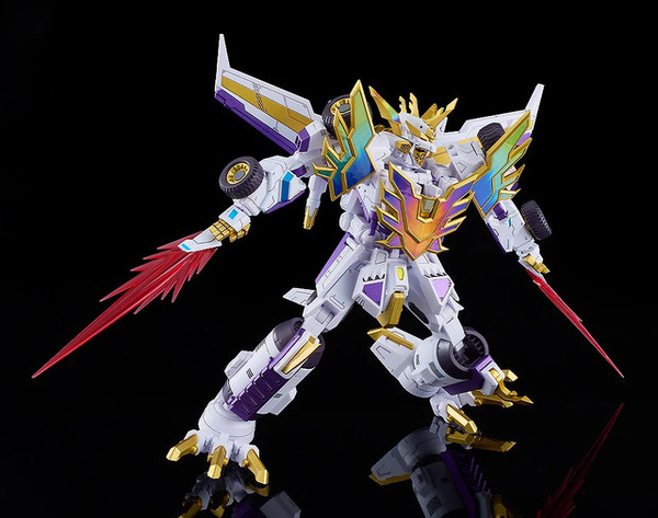 『スパロボY』白いダイナゼノン「ダイナゼノンリライブ」プラモが圧倒的存在感！通常形態および第2形態を選択して組み立て可能