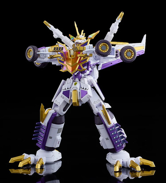 『スパロボY』白いダイナゼノン「ダイナゼノンリライブ」プラモが圧倒的存在感！通常形態および第2形態を選択して組み立て可能