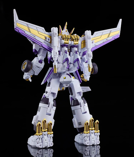 『スパロボY』白いダイナゼノン「ダイナゼノンリライブ」プラモが圧倒的存在感！通常形態および第2形態を選択して組み立て可能