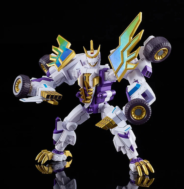 『スパロボY』白いダイナゼノン「ダイナゼノンリライブ」プラモが圧倒的存在感！通常形態および第2形態を選択して組み立て可能