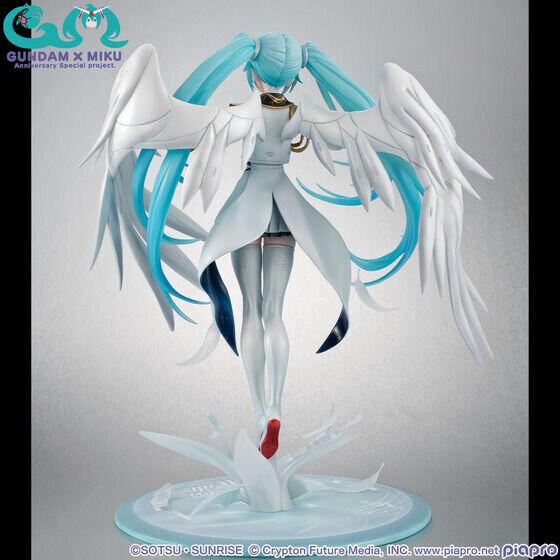 “白い翼”が美しい「初音ミク × ウイングガンダムゼロ EW」フィギュアが2次受注決定！イラストレーター・neco氏のデザインを見事に立体化