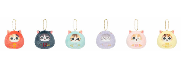 C賞：ころりんだるまマスコット　全6種