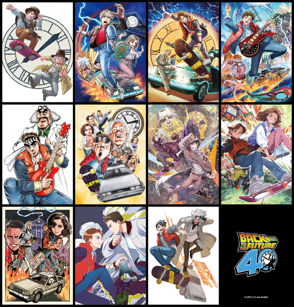 「Back to the Future POP UP SHOP」東京コミコン2025にてお披露目したイラストも再登場！