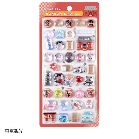 ボンボンドロップシールより和柄、churukiraシリーズなど全28柄が再販！1月21日以降より順次入荷