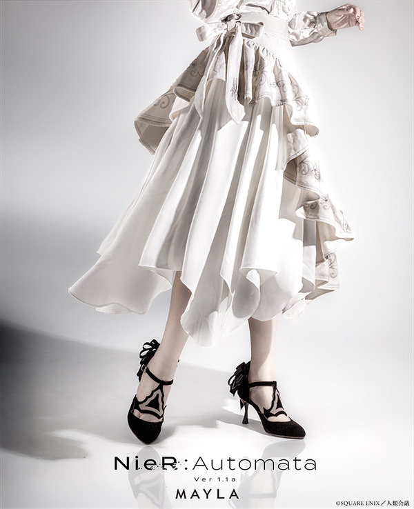 「ニーア オートマタ Ver1.1a 2B アイコニック スカート」ヴァーチュアス ホワイト