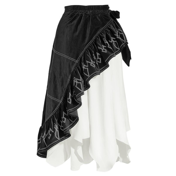 「ニーア オートマタ Ver1.1a 2B アイコニック スカート」クルーエル ブラック