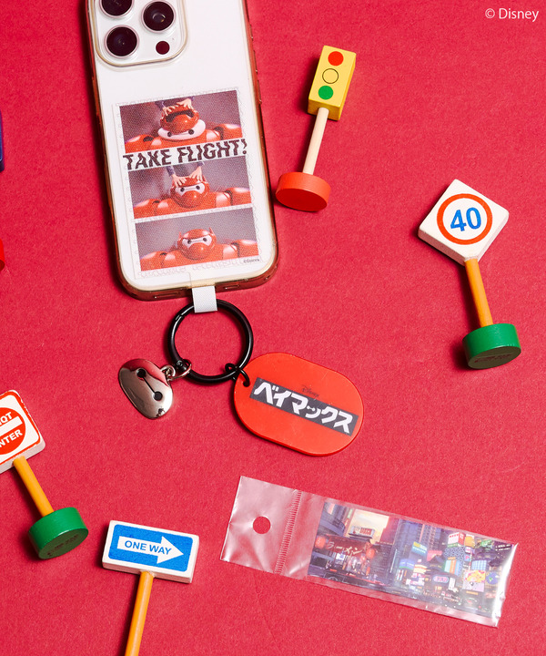 【BAYMAX】スマホタブチャーム＋シールSET価格　：\2,490