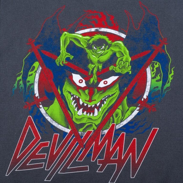 DEVILMAN クルーネックスウェット／12,100円(税込)