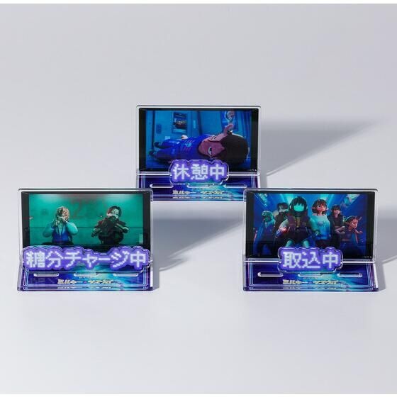 銀河特急ミルキー☆サブウェイ　お部屋や仕事場で使えるアクリルメッセージディスプレイ（全8種）