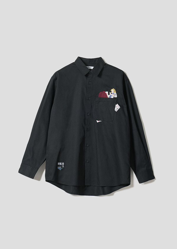 アニメ『新世紀エヴァンゲリオン』×グラニフ　「使徒、侵入」｜ルーズシャツ