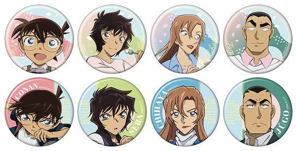 アニメ『名探偵コナン』キャラバッジコレクション／お花見（全8種）
