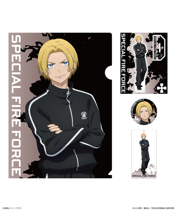 TVアニメ『炎炎ノ消防隊 参ノ章』BLACK COLLECTION by ZOZOTOWN グッズセット（アーサー）