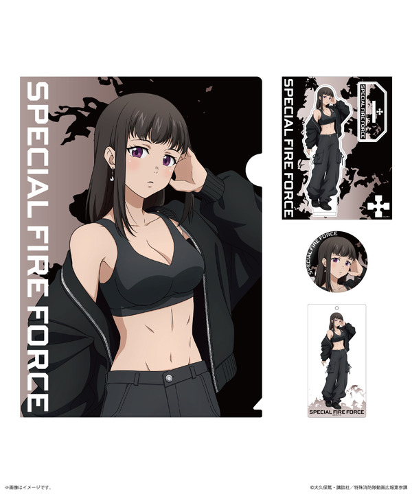 TVアニメ『炎炎ノ消防隊 参ノ章』BLACK COLLECTION by ZOZOTOWN グッズセット（マキ）