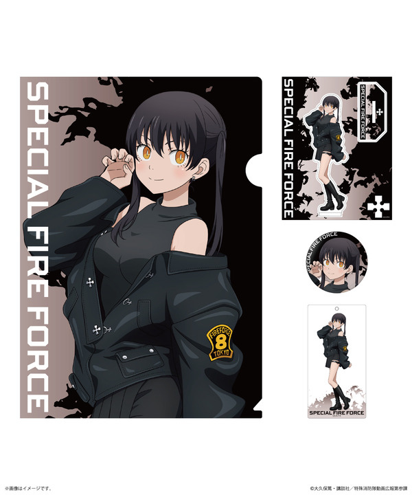 TVアニメ『炎炎ノ消防隊 参ノ章』BLACK COLLECTION by ZOZOTOWN グッズセット（タマキ）