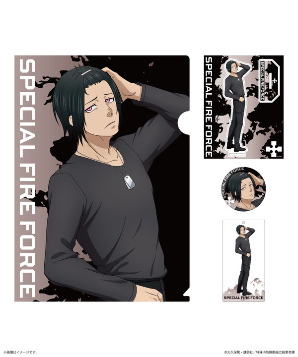 TVアニメ『炎炎ノ消防隊 参ノ章』BLACK COLLECTION by ZOZOTOWN グッズセット（紅丸）