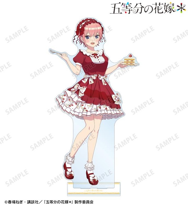 TVスペシャルアニメ『五等分の花嫁＊』描き下ろし 中野一花 ショートケーキイメージコーデver. 特大アクリルスタンド