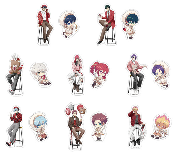 TVアニメ『ブルーロック』2期 ステッカーセット／バレンタイン（全8種）