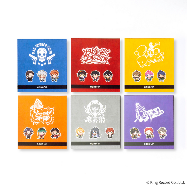 Cake.jp『ヒプノシスマイク -Division Rap Battle-』ディビジョンデザインチョコレート（全6種）