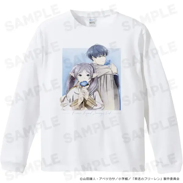 リブ付ロングスリーブTシャツ