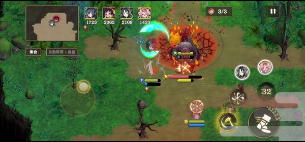 『天穂のサクナヒメ～ヒヌカ巡霊譚～』プレイ画像