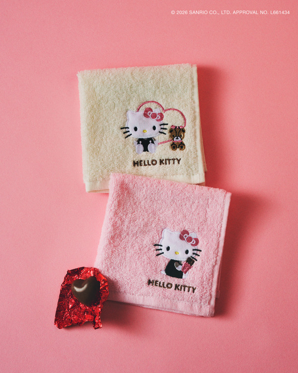 HELLO KITTY × ROPE' PICNIC「タオルハンカチ」