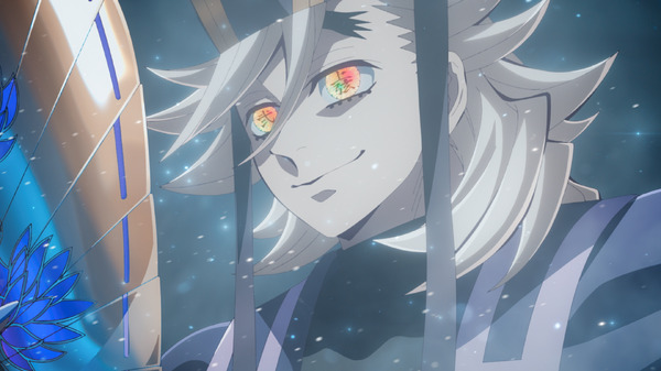 『劇場版「鬼滅の刃」無限城編 第一章 猗窩座再来』キャラクターCM［童磨］場面カット