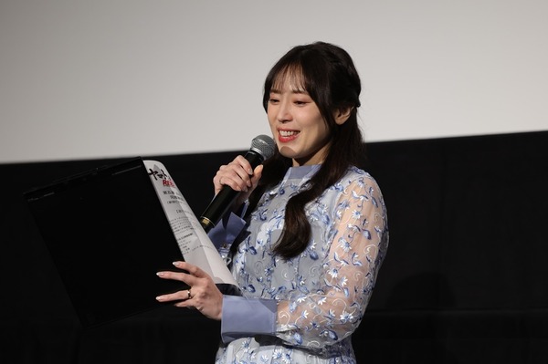『ヤマトよ永遠に REBEL3199 第五章 白熱の銀河大戦』完成披露舞台挨拶 中村繪里子