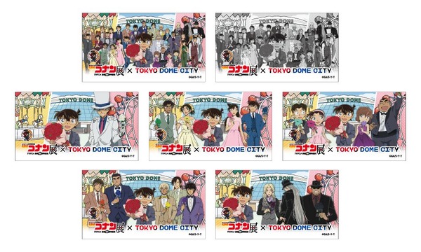 放送30周年記念 TVアニメ「名探偵コナン」展 × 東京ドームシティスペシャルビジュアルステッカー