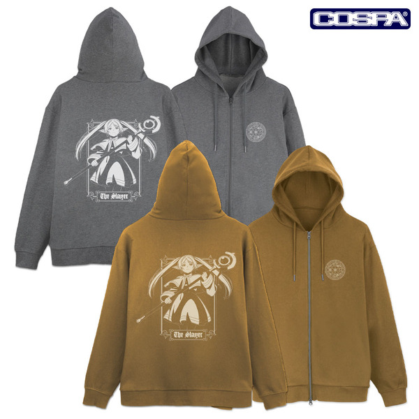 TVアニメ『葬送のフリーレン』フリーレン ジップパーカー Ver.2.0（全2色　COYOTE/MIX GRAY）