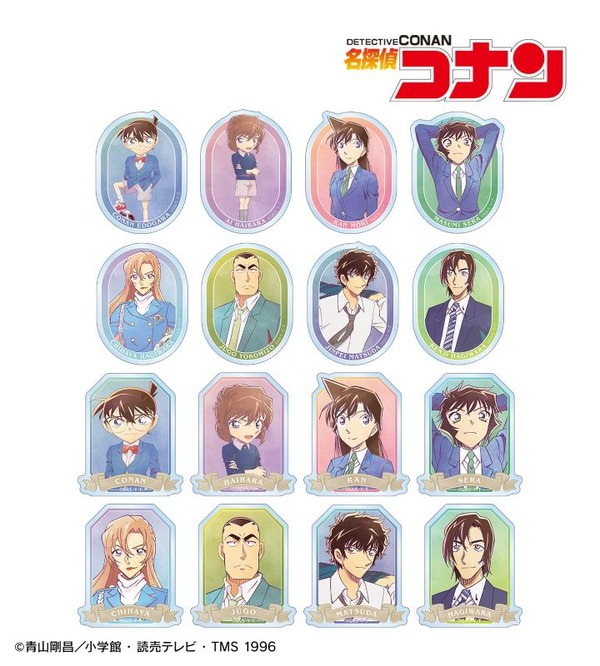 TVアニメ『名探偵コナン』トレーディング Ani-Art 第10弾 クリアダイカットステッカー（全16種）