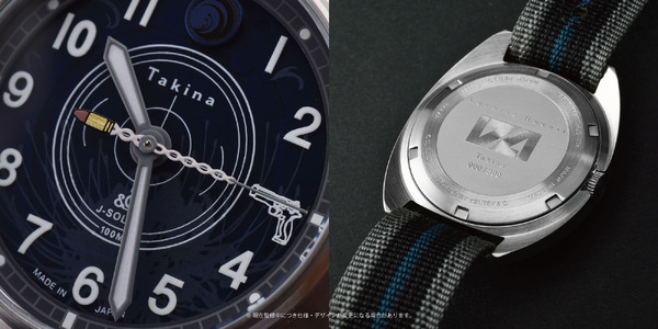 「リコリス・リコイル × KENTEX コラボウォッチ」井ノ上たきなモデル