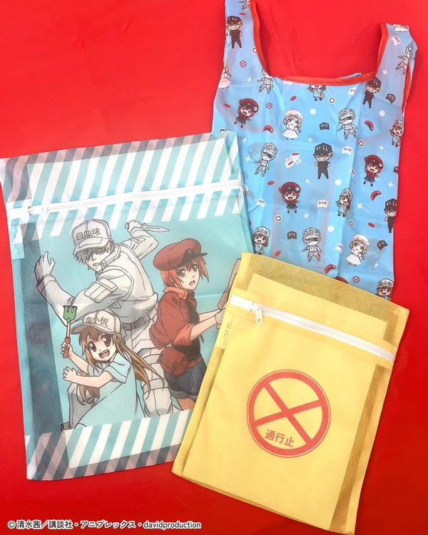 エコバッグ、洗濯ネット2P／各390円（税込429円）