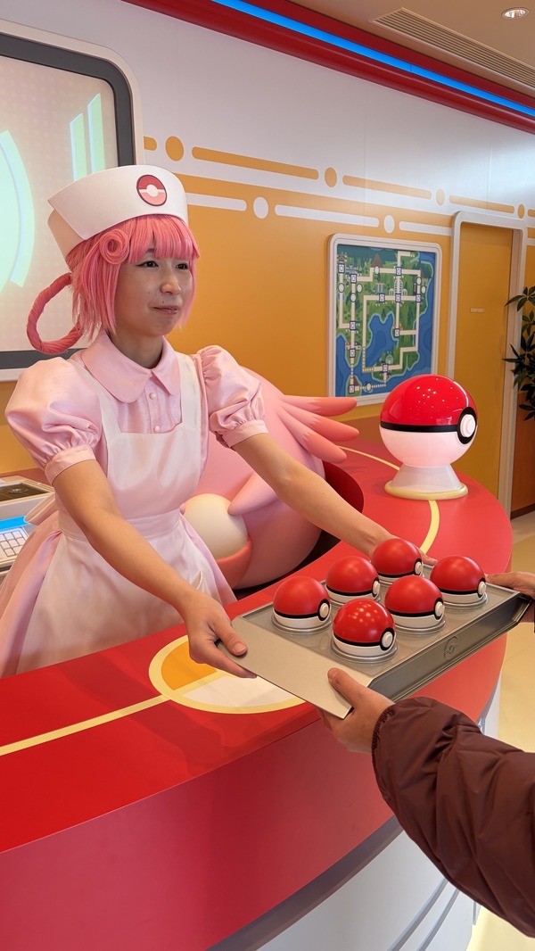 「ポケモンセンター」でトレーナー気分に