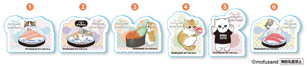 【アクリルステッカー】 ＜全 6 種＞