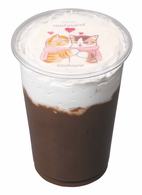 にゃんにゃんチョコミルク：480円
