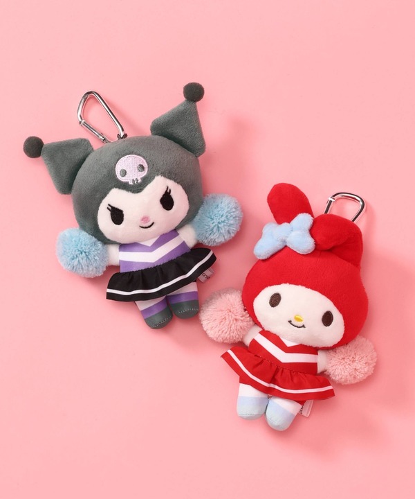 CHEER me ONコレクション「マイメロディ＆クロミ　チアぬいチャーム」
